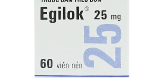 Tìm hiểu thuốc Egilok 50mg, thuốc Egilok 25mg có tác dụng gì?