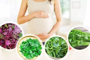 Ăn nhiều rau xanh giúp mẹ bầu tiêu hóa tốt hơn, đồng thời giảm nguy cơ táo bón