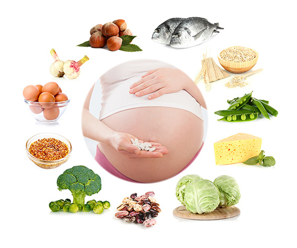 Phụ nữ mang thai tháng đầu nên bổ sung những gì?